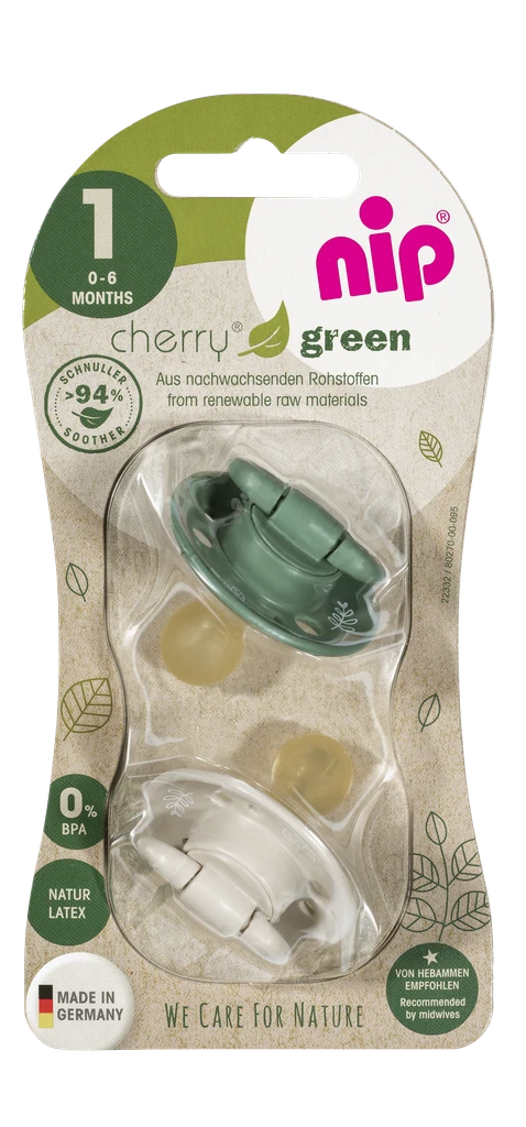 NIP CHERRY GREEN DUDA, LATEX, VEL.1 (0-6 MJESECI)