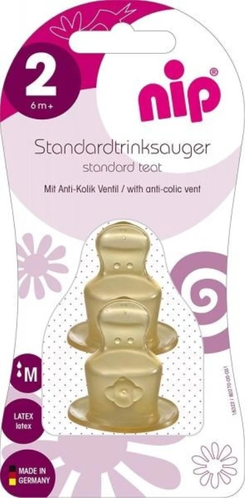 NIP SISAČ ANATOMIC, ANTICOLIC, LATEX, VEL.2 (6+MJ) FLOW M