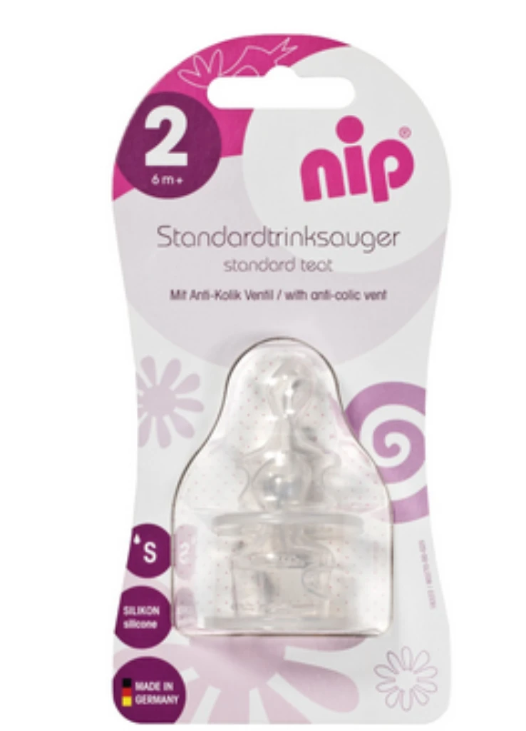 NIP SISAČ ANATOMIC, ANTICOLIC, SILIKON, VEL.2 (6+MJ) FLOW S