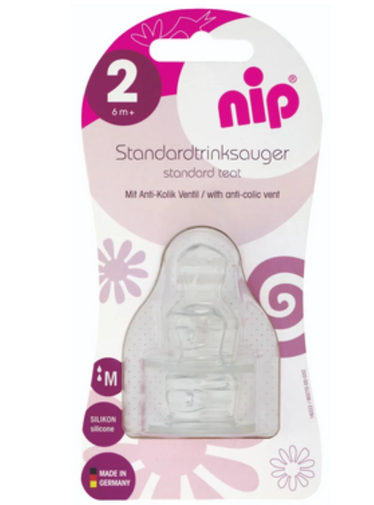 NIP SISAČ ANATOMIC, ANTICOLIC, SILIKON, VEL.2 (6+MJ) FLOW M