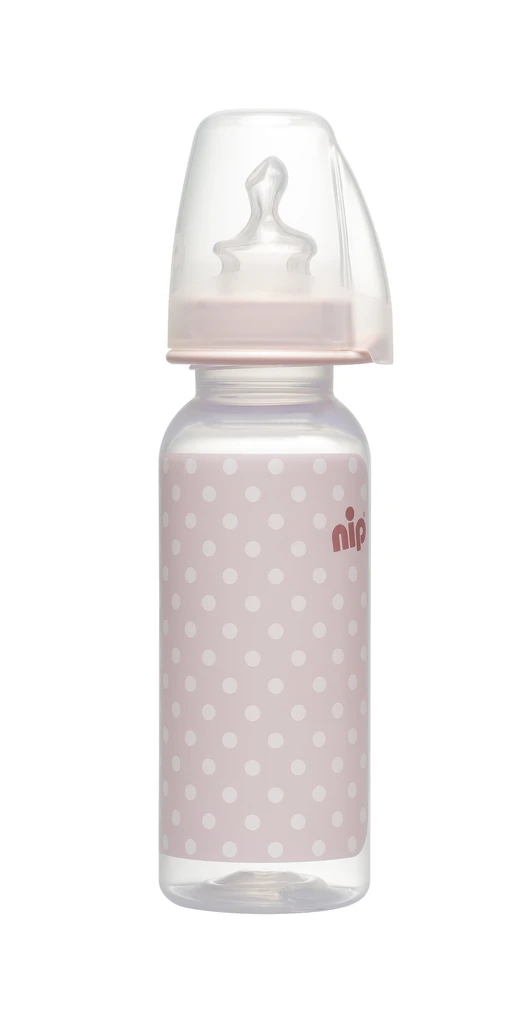 NIP PP BOČICA TRENDY, 250ML, VEL.1, FLOW M, GIRL