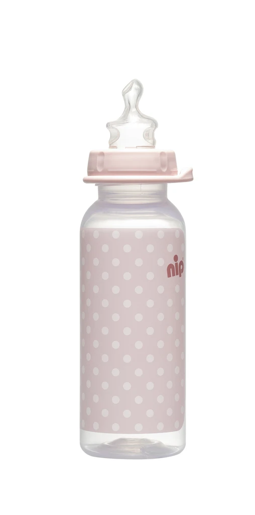 NIP PP BOČICA TRENDY, 250ML, VEL.1, FLOW M, GIRL