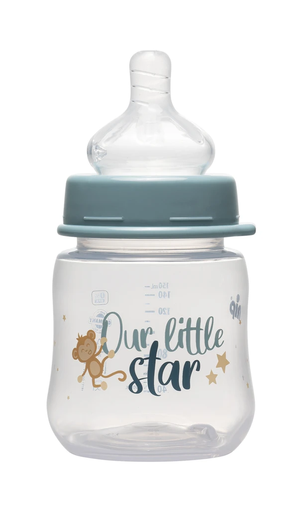 NIP PP BOČICA ŠIROKO GRLO,150ML,VEL.0+,FLOW S, BOY