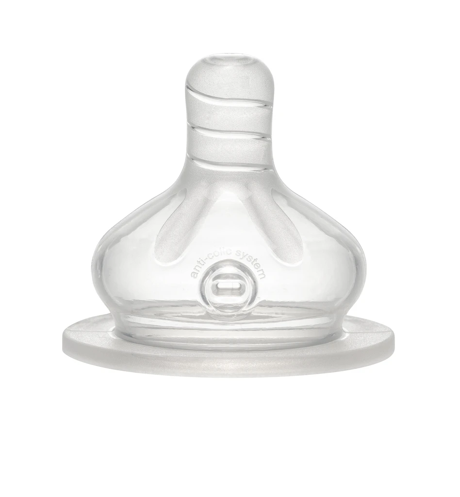 NIP PP BOČICA ŠIROKO GRLO,150ML,VEL.0+,FLOW S, GIRL