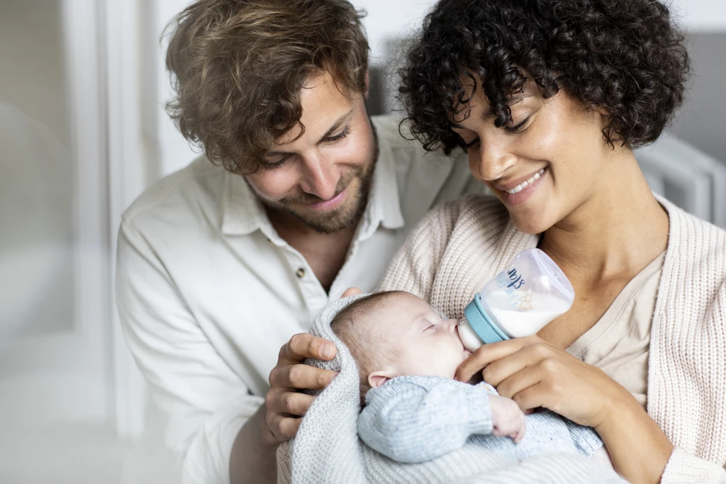 NIP PP BOČICA ŠIROKO GRLO,150ML,VEL.0+,FLOW S, GIRL