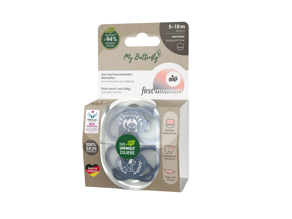 NIP BUTTERFLY DUDA, SILIKON, VEL.2 (5-18 MJESECI)