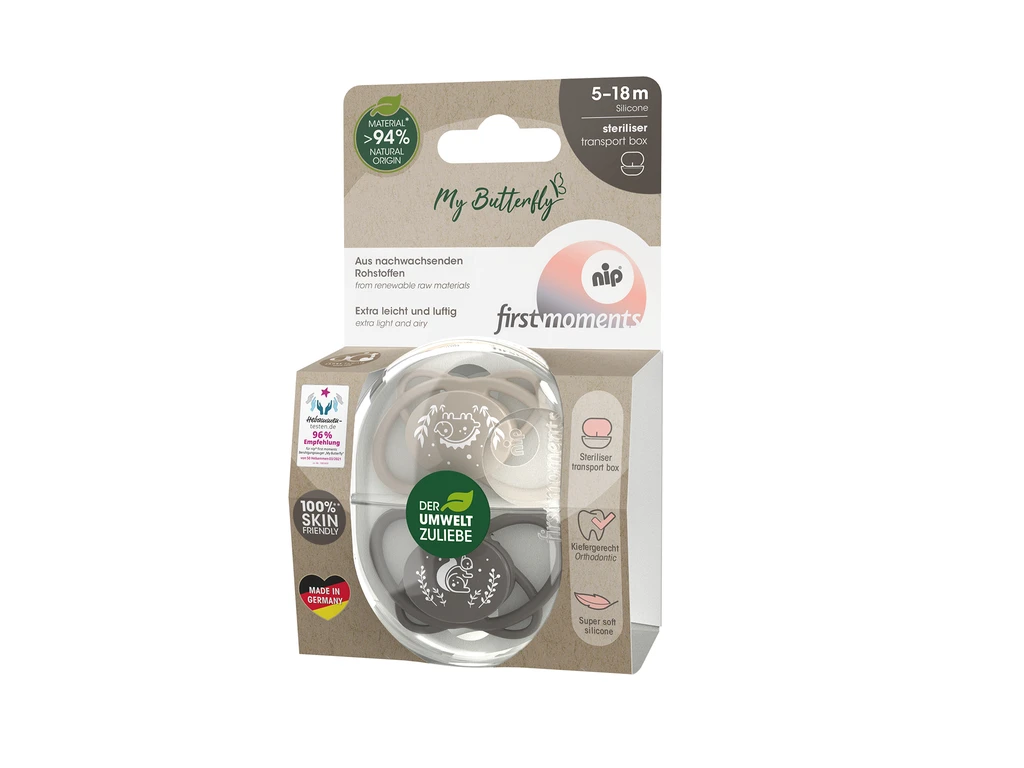 NIP BUTTERFLY DUDA, SILIKON, VEL.2 (5-18 MJESECI)