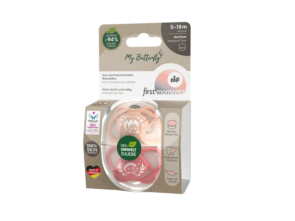 NIP BUTTERFLY DUDA, SILIKON, VEL.2 (5-18 MJESECI)