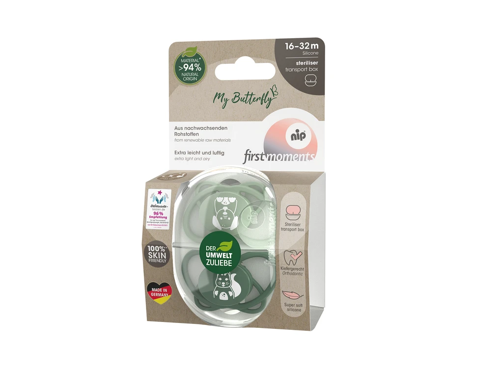 NIP BUTTERFLY DUDA, SILIKON, VEL.3 (16-32 MJESECA)