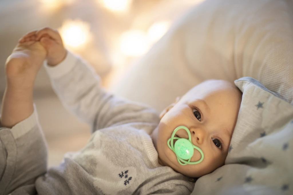 NIP BUTTERFLY NIGHT DUDA, SILIKON, VEL.1 (0-6 MJESECI)