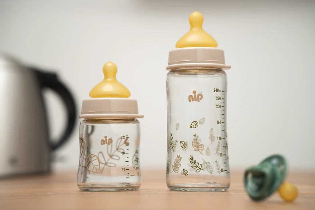 NIP CHERRY GREEN STAKLENA BOČICA ŠIROKO GRLO,120ML,VEL.0+,FL