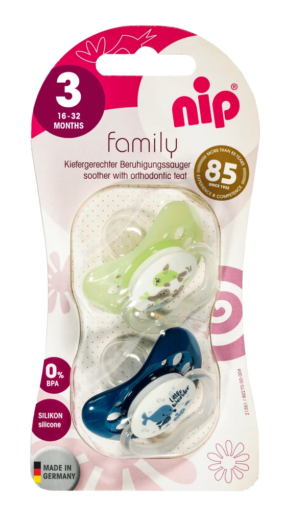 NIP FAMILY DUDA, SILIKON, VEL.3 (16-32 MJESECA)