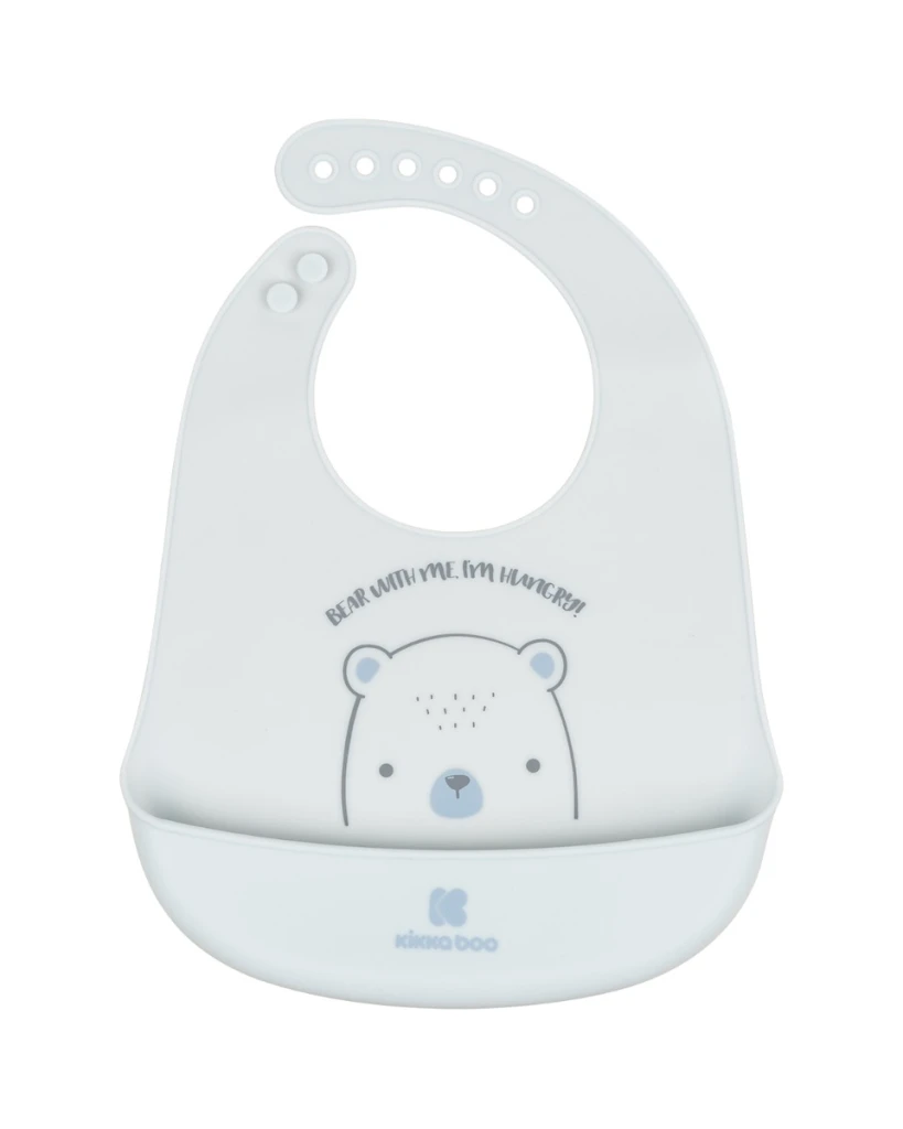 KIKKA BOO SILIKONSKI SIPERAK BEAR WITH ME,BLUE