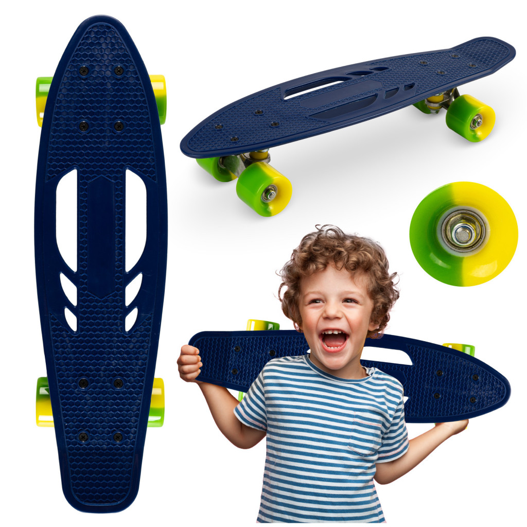QKIDS GALAXY SKATEBOARD LEMON