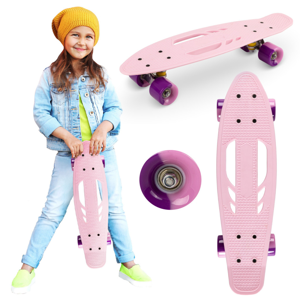 QKIDS GALAXY SKATEBOARD PINK
