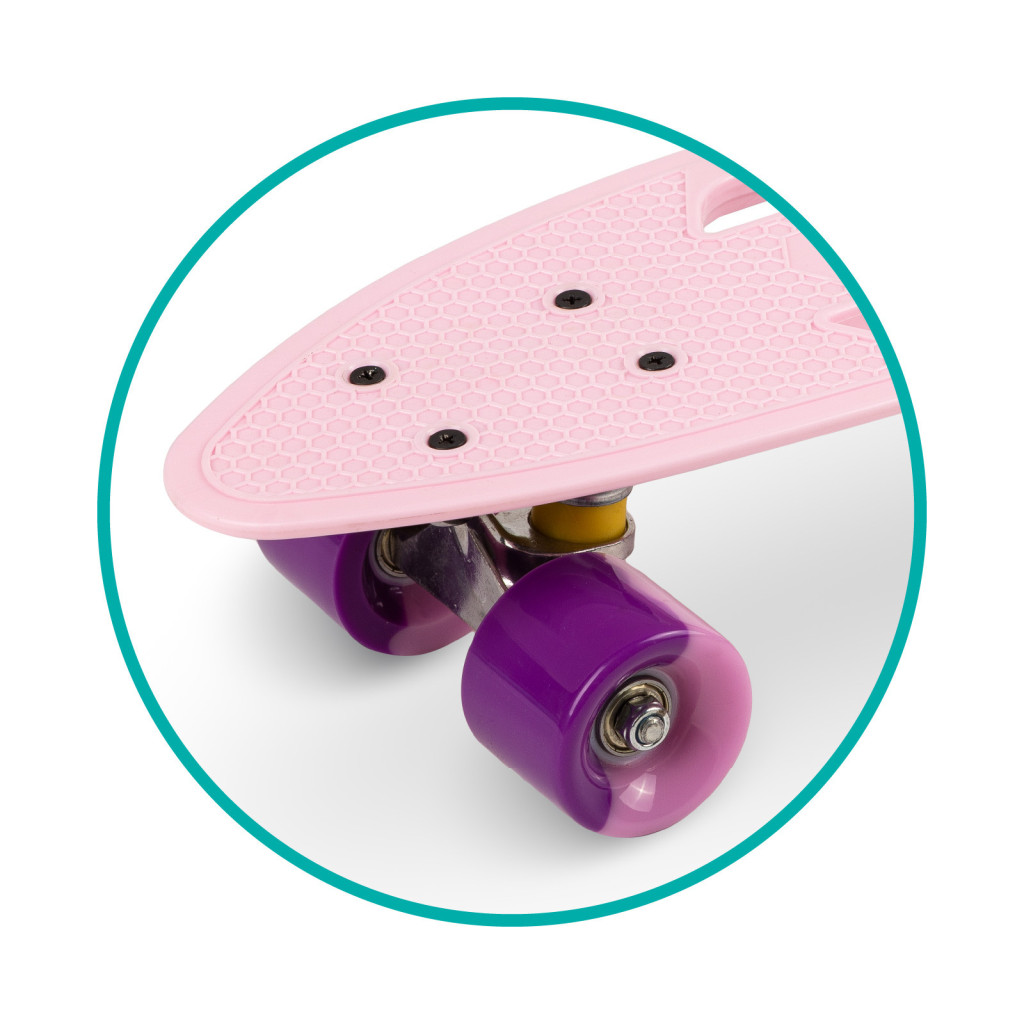 QKIDS GALAXY SKATEBOARD PINK