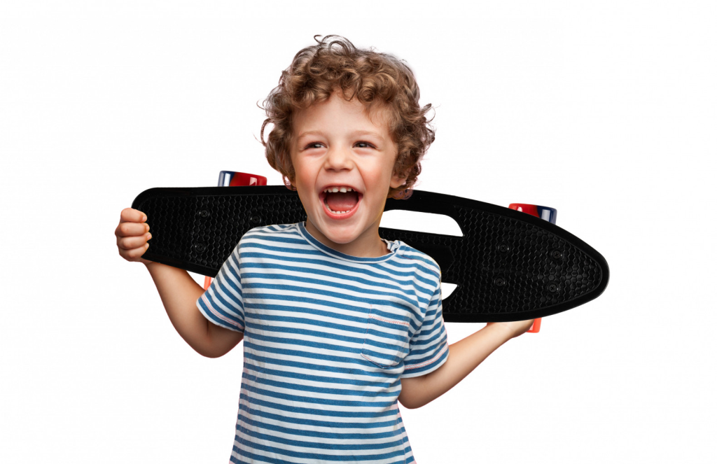 QKIDS GALAXY SKATEBOARD NAVY BLUE