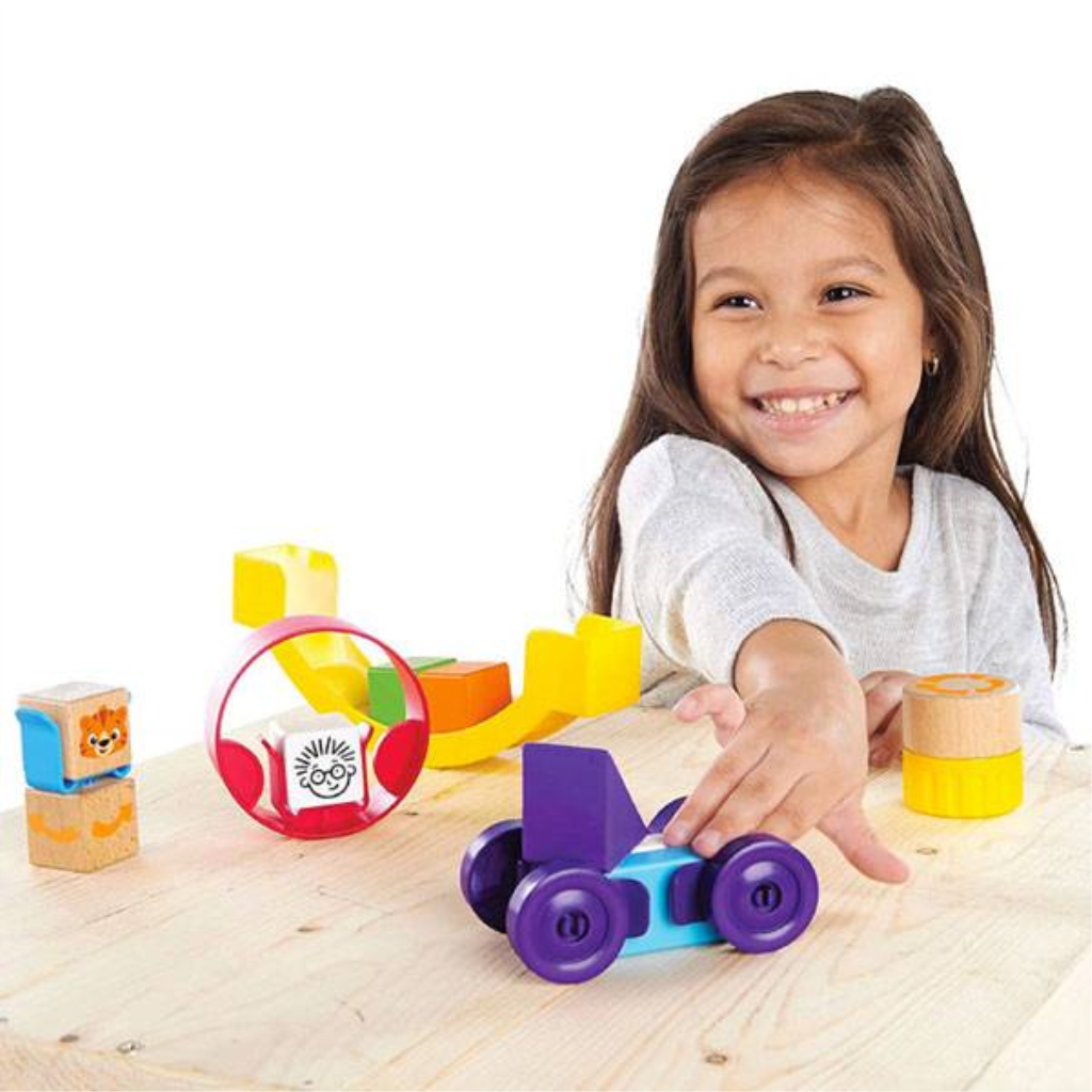 HAPE DRVENE KOCKE 40KOM FOR.