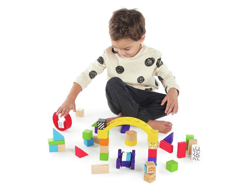 HAPE DRVENE KOCKE 40KOM FOR.