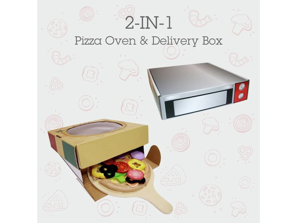DRVENA IGRAČKA PIZZA FOR.
