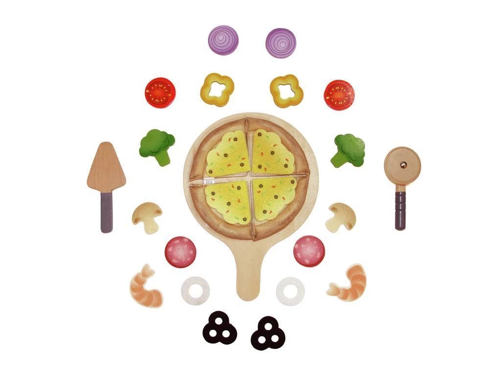 DRVENA IGRAČKA PIZZA FOR.