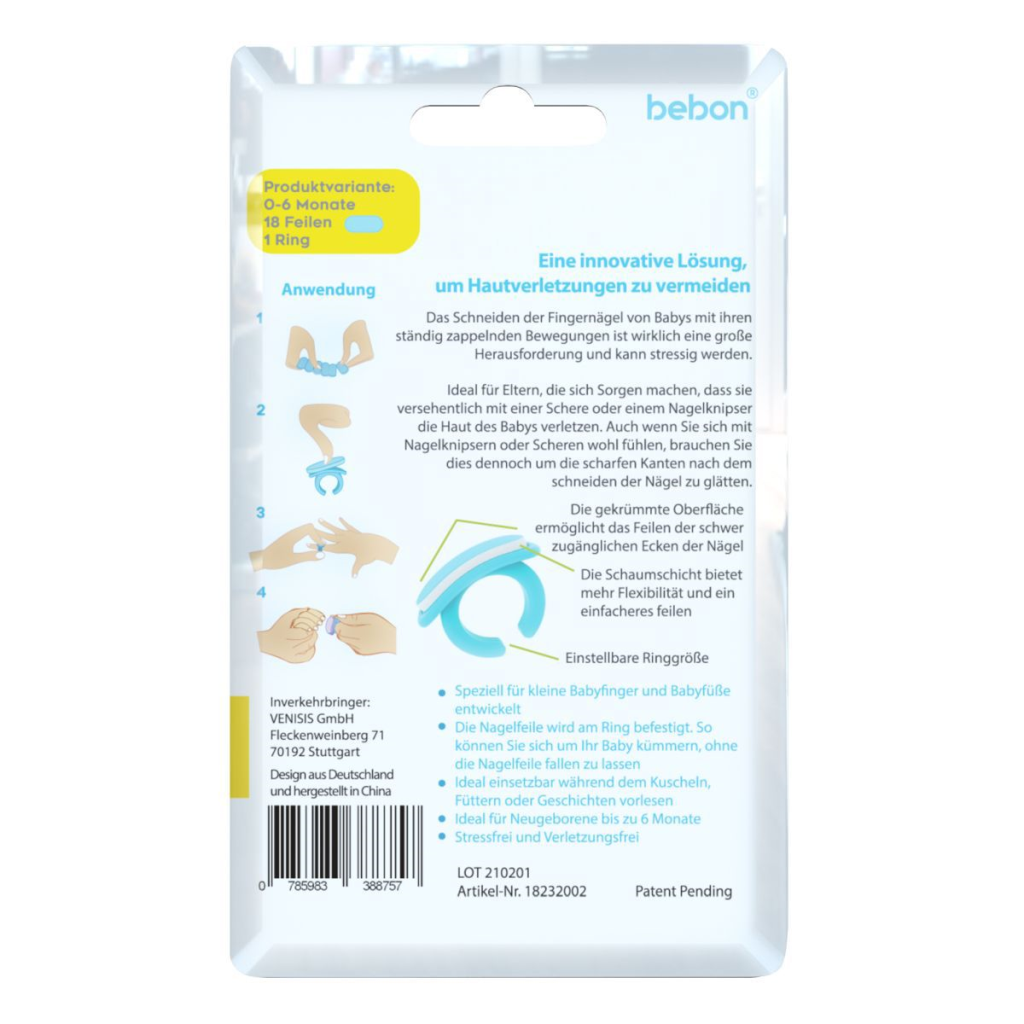 REER DJEČJA TURPIJA ZA NOKTE