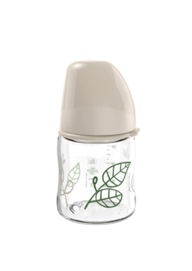 NIP STAKLENA BOCA ŠIROKOG GRLA,CHERRY GREEN GIRL,BEIGE,120ML