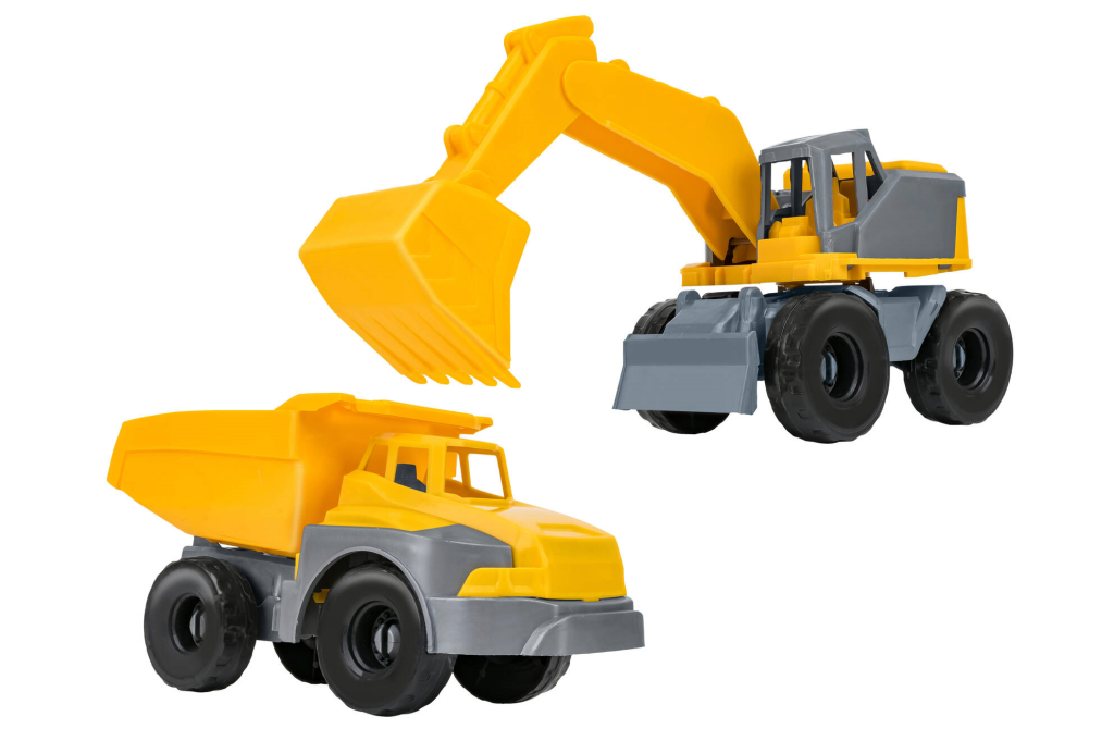 GLOBO 2 RADNA VOZILA,SET 18CM