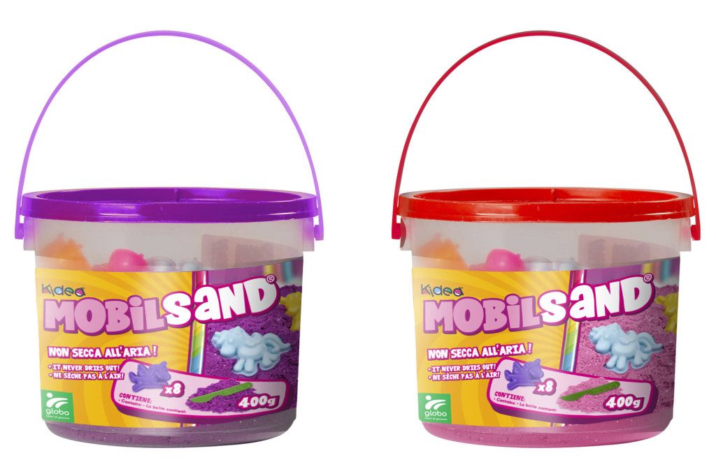 GLOBO GLITTER UNICORN MOBIL SAND 400G