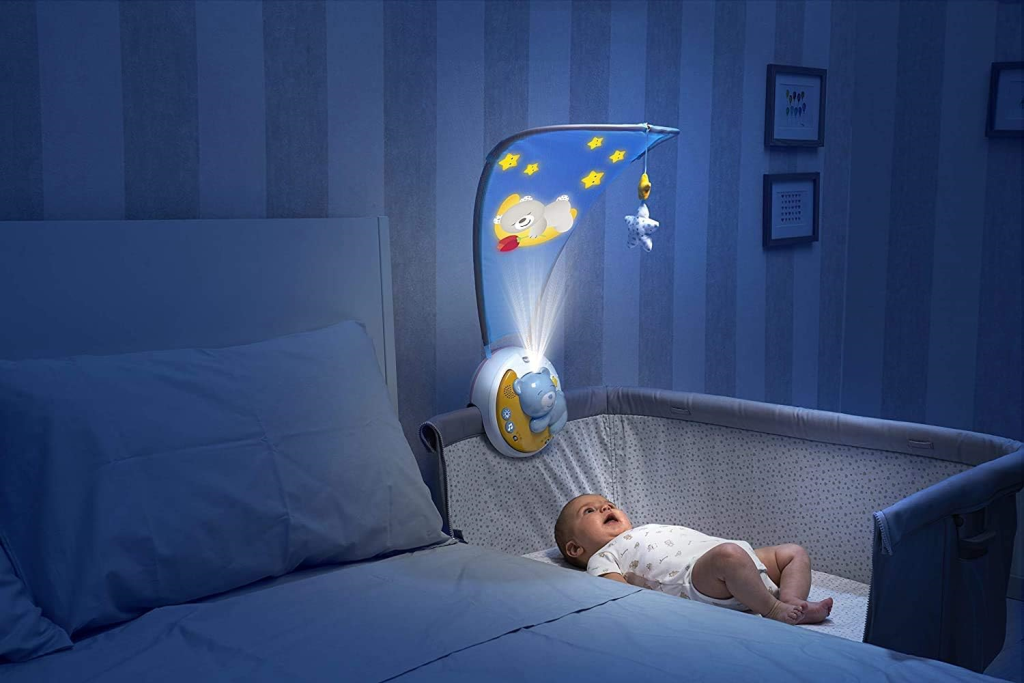 CHICCO NEXT 2 MOON PROJEKTOR ,PLAVI