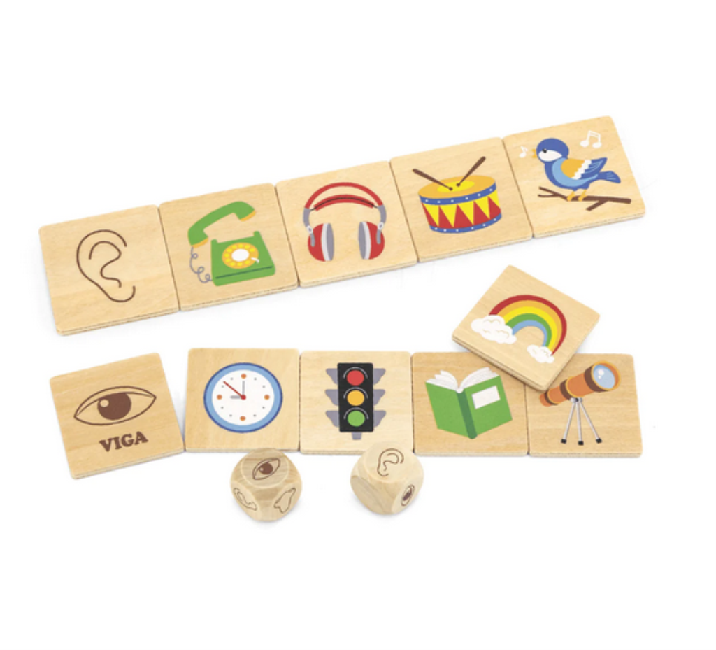 VIGA DRVENI SET UČIMO ČULA