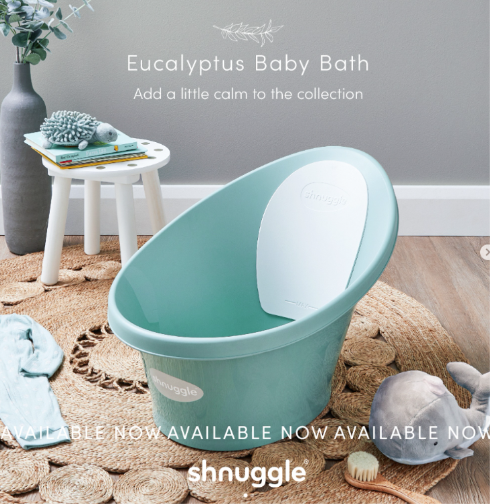 SHNUGGLE KADICA ZA BEBE-DO 12MJ,EUCALYPTUS