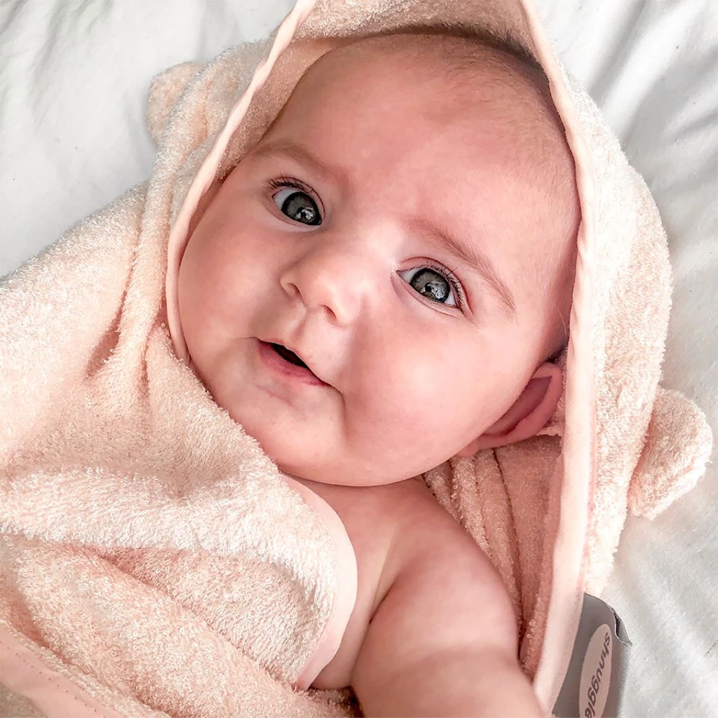 SHNUGGLE RUČNIK ZA BEBE I RODITELJE,PINK