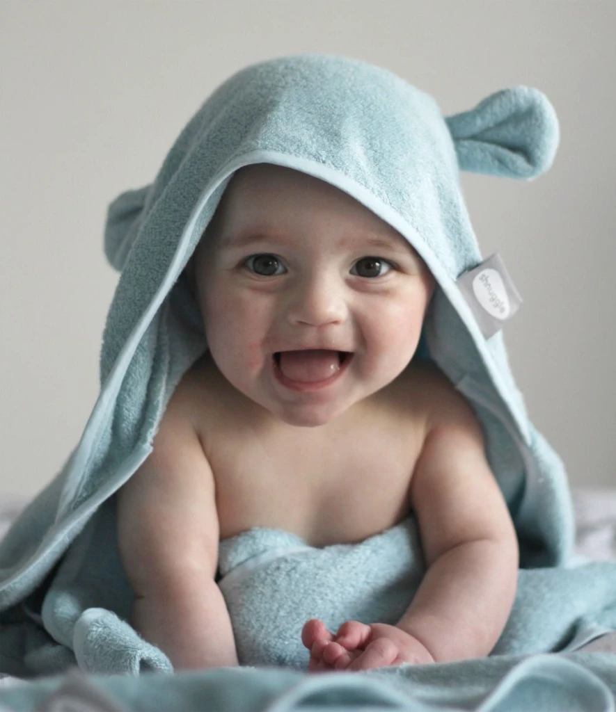 SHNUGGLE RUČNIK ZA BEBE I RODITELJE,BLUE