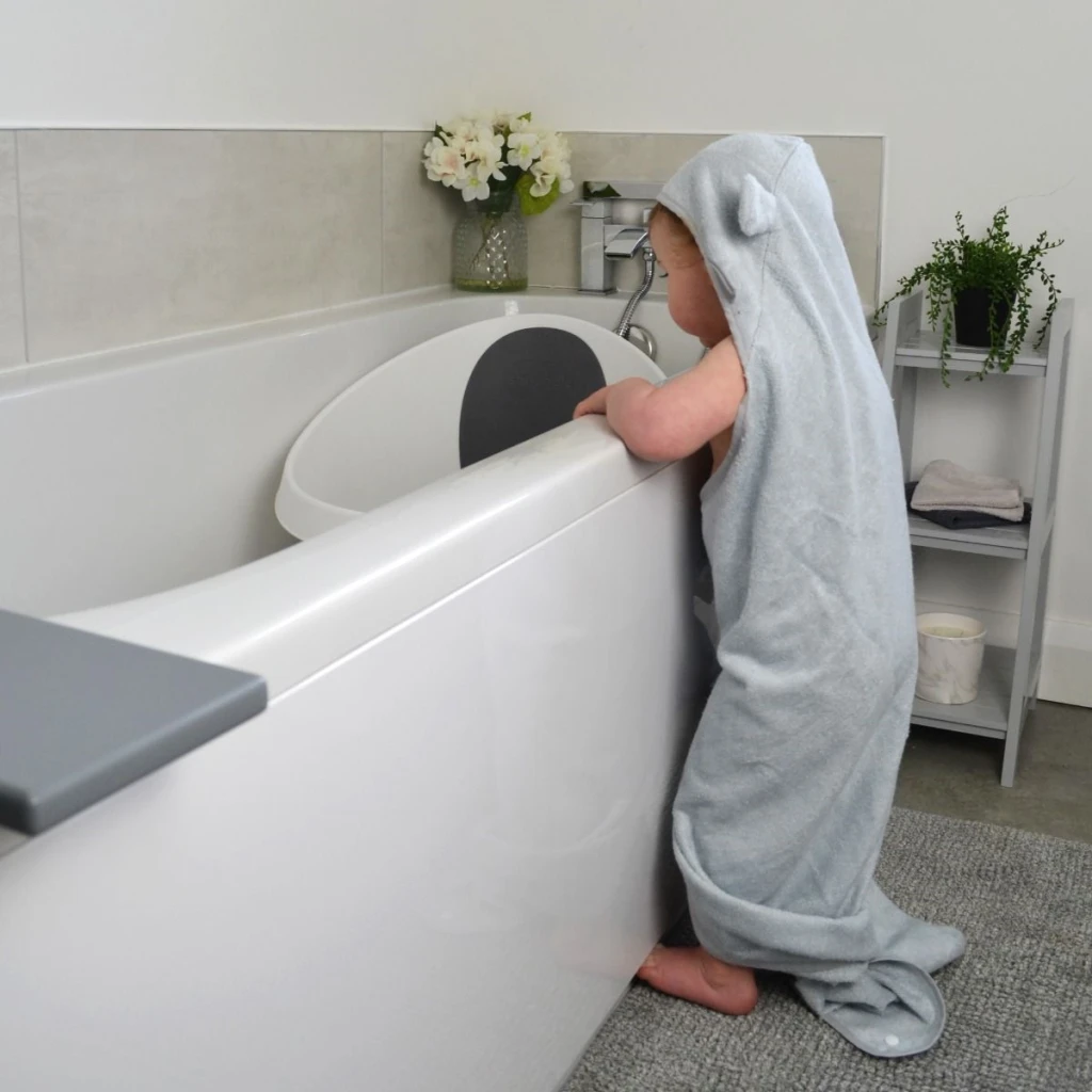 SHNUGGLE RUČNIK ZA BEBE I RODITELJE,GREY