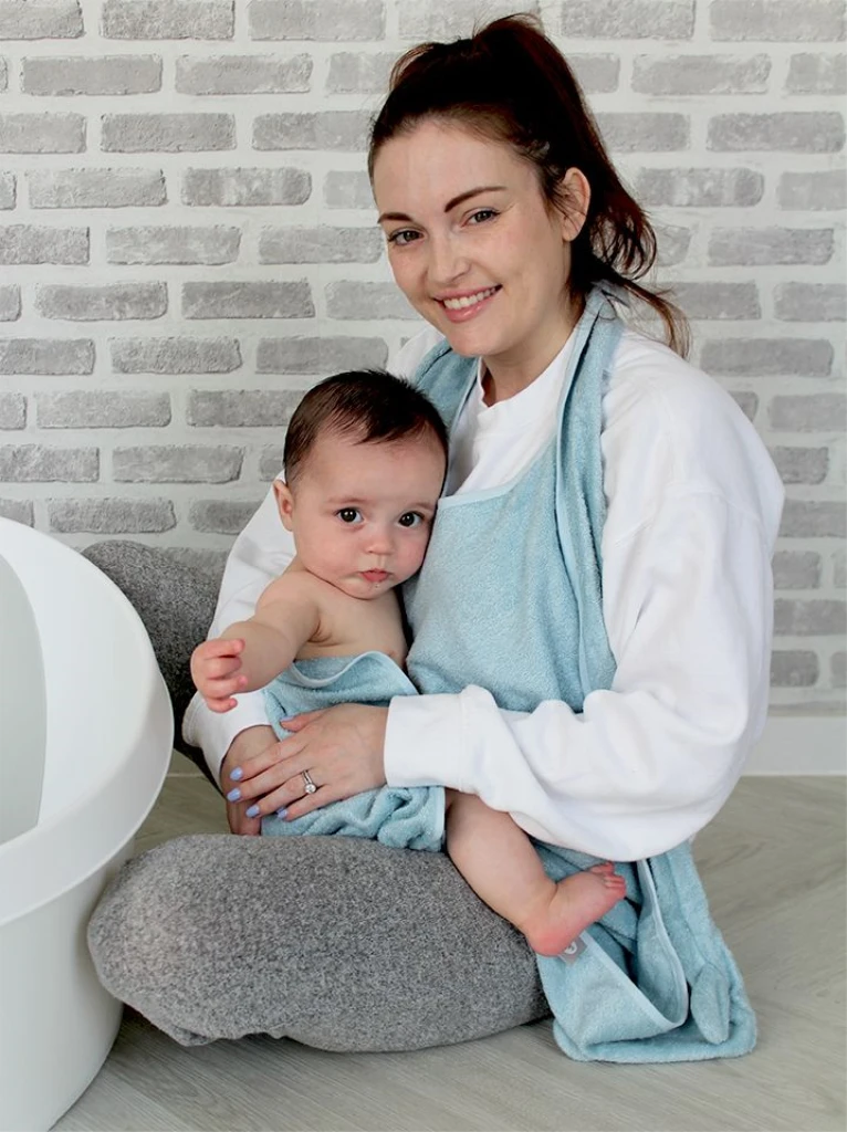 SHNUGGLE RUČNIK ZA BEBE I RODITELJE,GREY