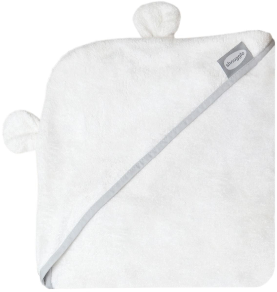 SHNUGGLE RUČNIK ZA BEBE I RODITELJE,WHITE