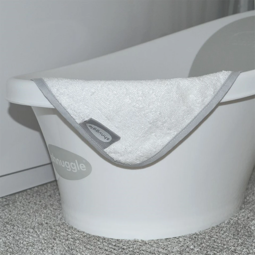 SHNUGGLE MALI RUČNIK ZA KUPANJE BEBE,3KOM WHITE