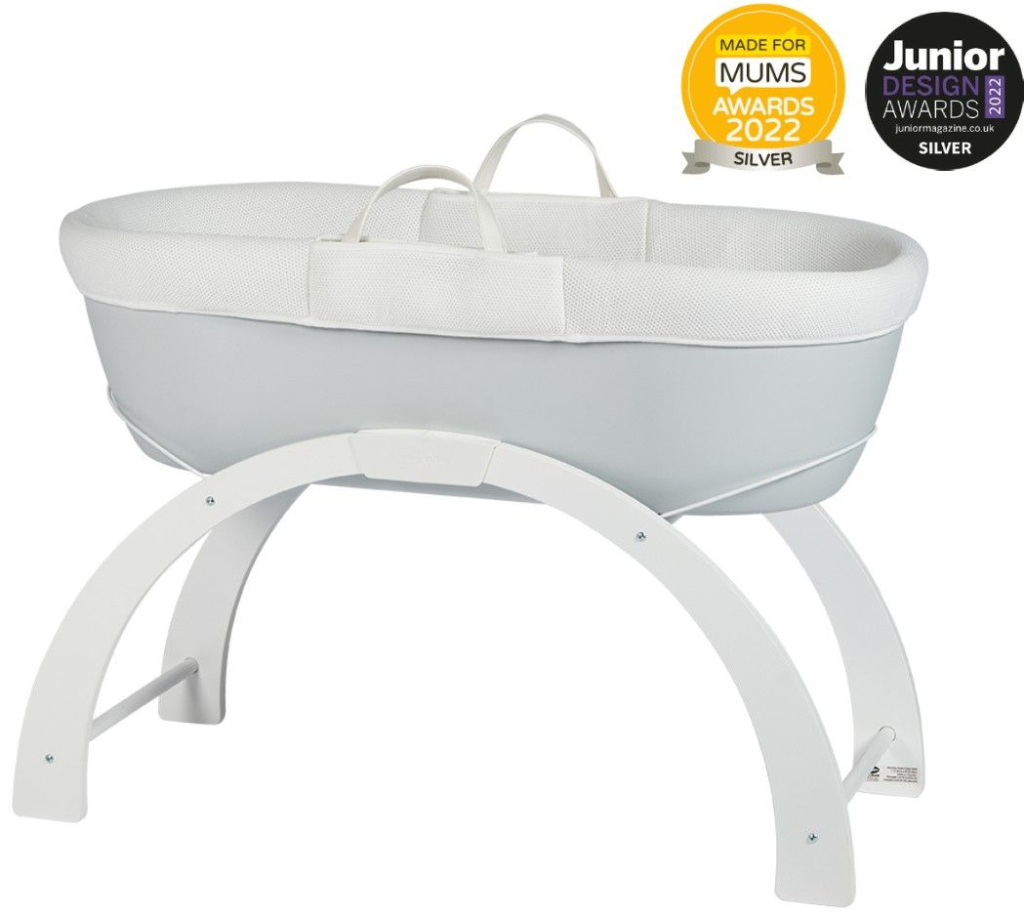 SHNUGGLE DREAMI MOSES KOŠARA+STALAK+MADRAC,GREY