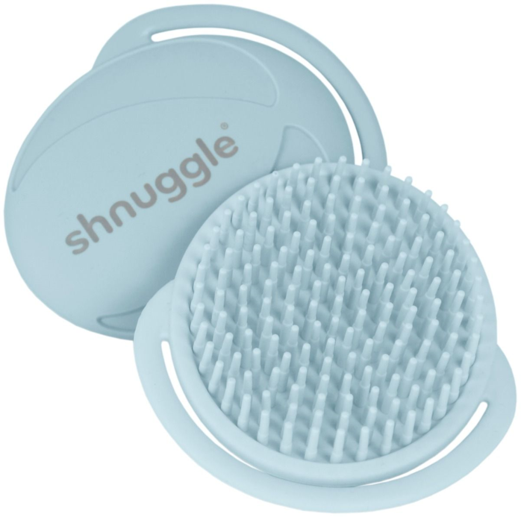 SHNUGGLE MEKA MSILIKONSKA ČETKA ZA KUPANJE,BLUE