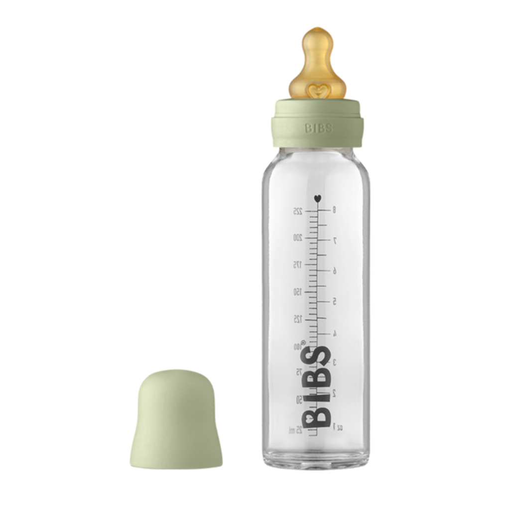 BIBS STAKLENA BOCA KOMPLETAN SET LATEX 225ML SAGE