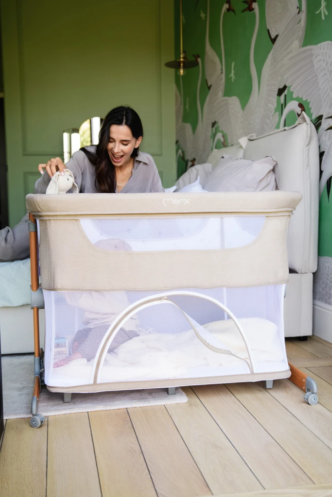MOMI SMART BED KOLIJEVKA SIVA