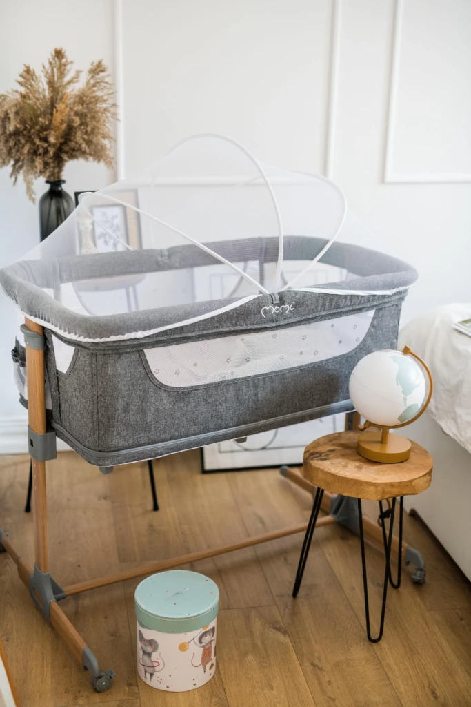 MOMI SMART BED KOLIJEVKA SIVA