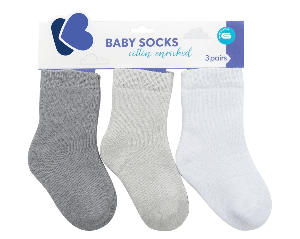 KIKKA BOO DJEČJE TERMO ČARAPE 0-6M,GREY