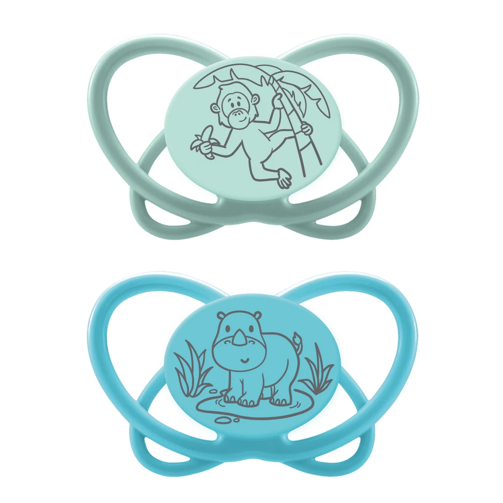 NIP BUTTERFLY GREEN,SILIK.,VEL.1, 0-6MJ