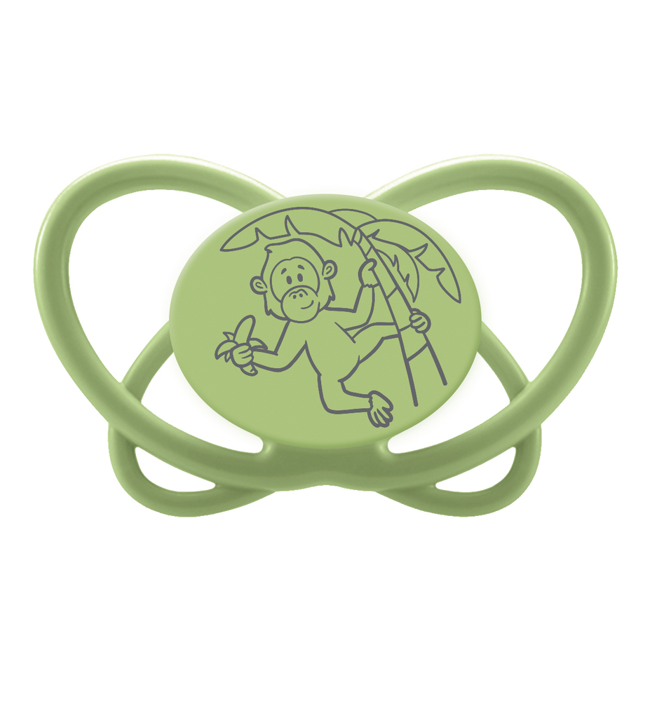 NIP BUTTERFLY GREEN,SILIK.,VEL.1, 0-6MJ