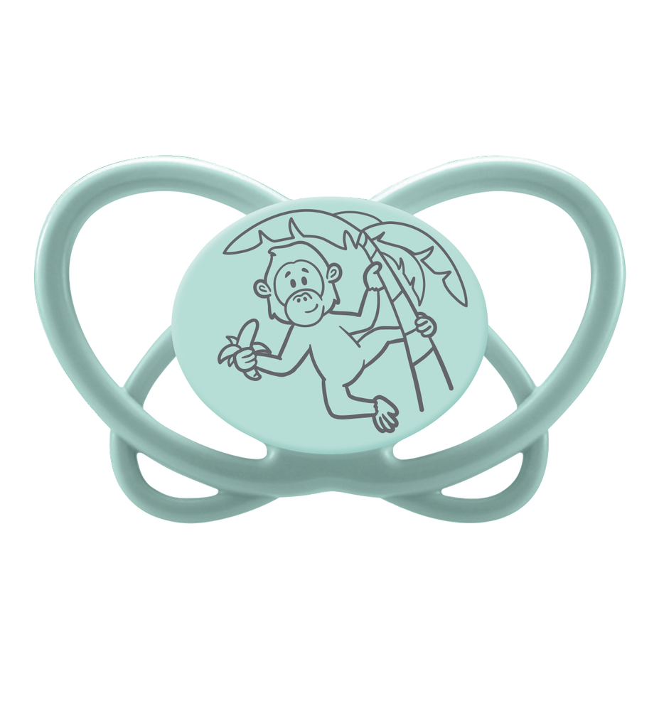 NIP BUTTERFLY GREEN,SILIK.,VEL.1, 0-6MJ