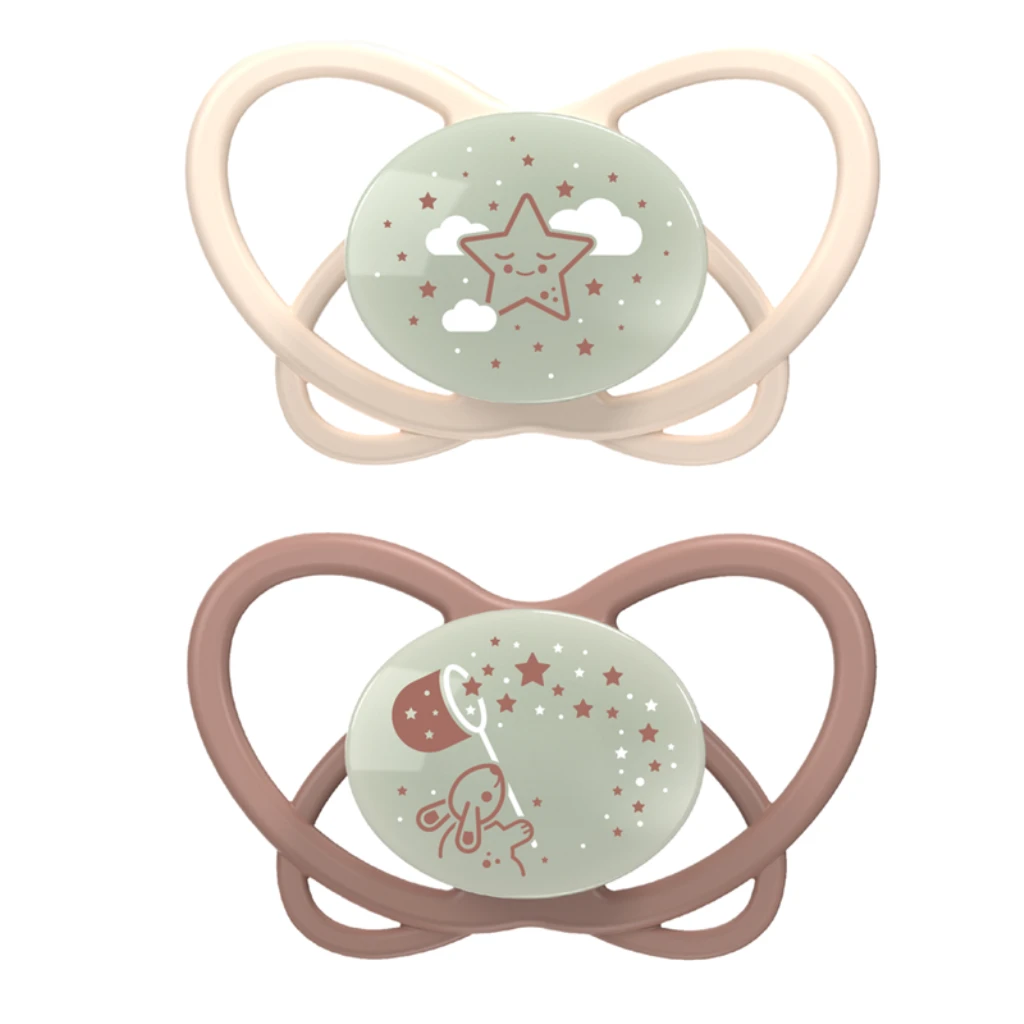 NIP BUTTERFLY NIGHT GREEN,SILIK.,VEL.1,0-6MJ