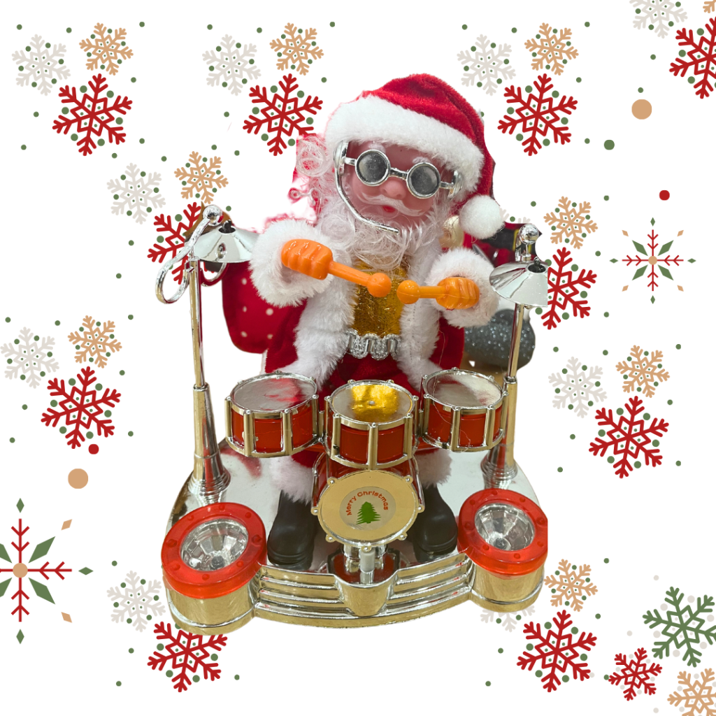 DJED BOŽIĆNJAK/MRAZ SA BUBNJEVIMA