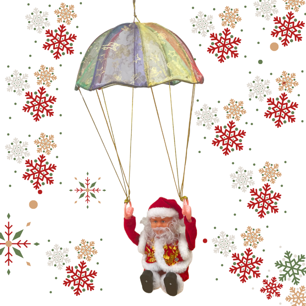 DJED BOŽIĆNJAK/MRAZ SA PADOBRANOM